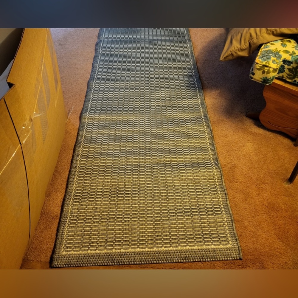 Courtesan Recife runner, indoor outdoor rug.